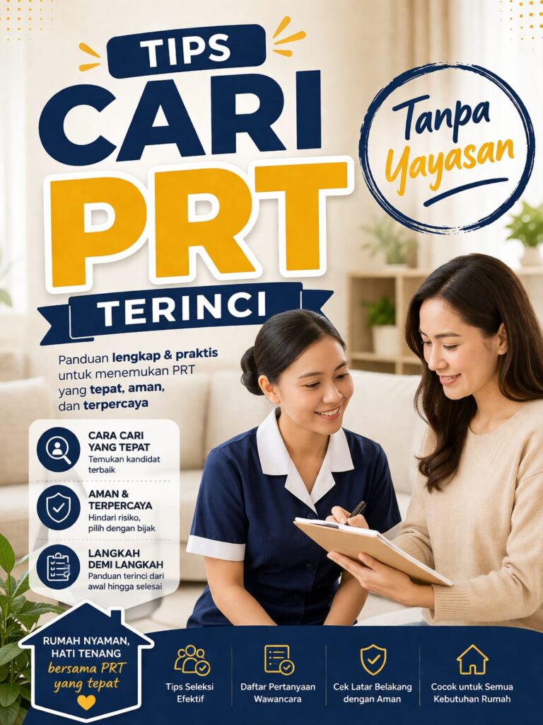 cara cari prt tanpa yayasan